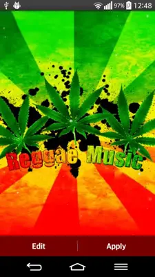 Reggae Live Wallpaper android App screenshot 0